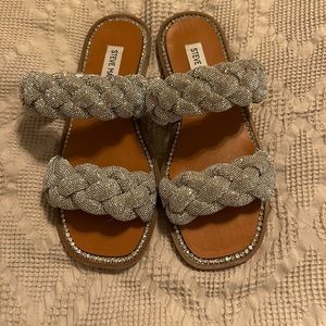 Steve Madden Kenley Rinestone Sandals